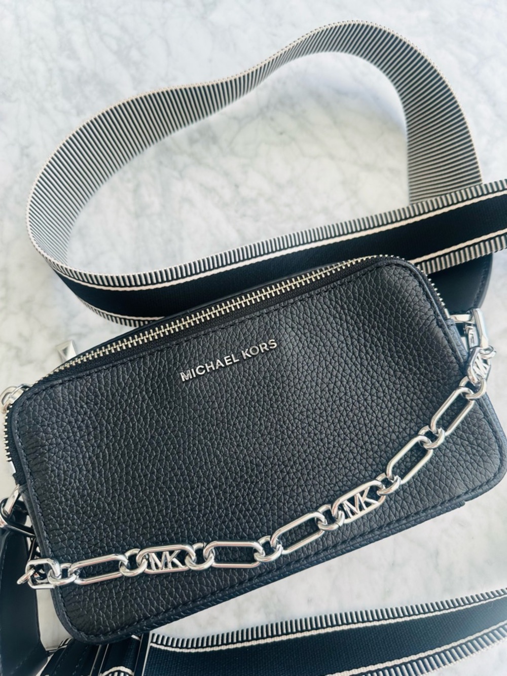 Michael Kors Black Jet Set Crossbody